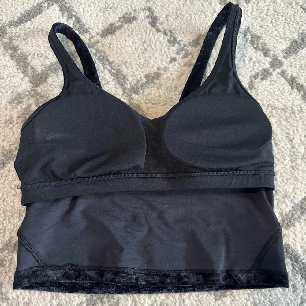 Lululemon  Align Tank Top Womens Size 4 Crushed Velvet Black - Picture 4 of 6